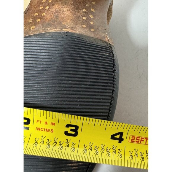 Rios of Mercedes Kemo Sabe Western Cowboy Boots Blue Jean Roughout Womens Sz 7.5 - Picture 13 of 13